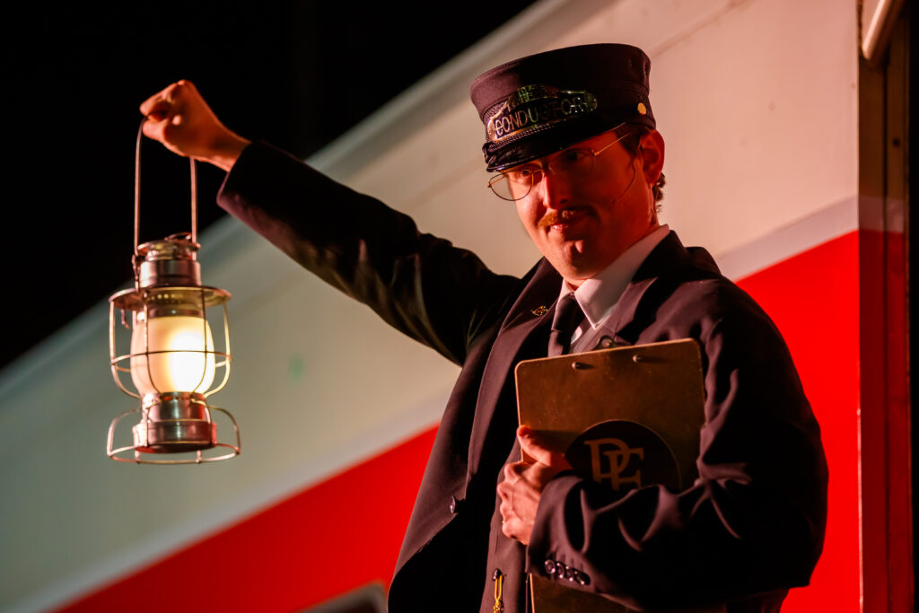 The Polar Express Train Ride produced by Rail Events Productions at the Whippany Railway Museum in Whippany, New Jersey, Friday, October 31, 2025. Photo by Guy Rhodes.