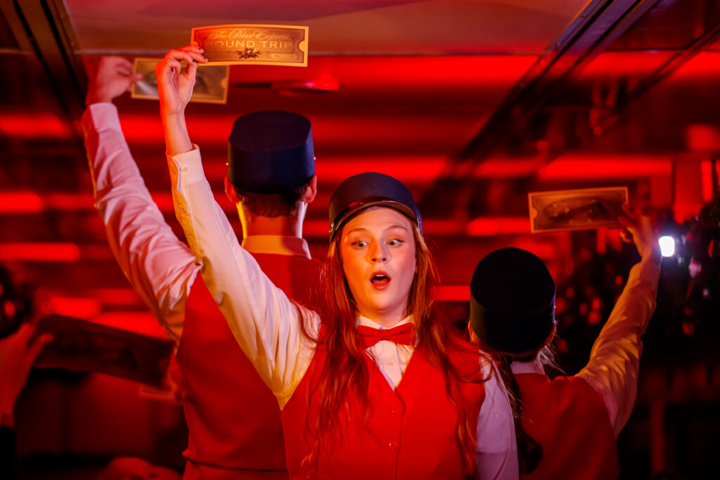 The Polar Express Train Ride produced by Rail Events Productions at the Whippany Railway Museum in Whippany, New Jersey, Friday, October 31, 2025. Photo by Guy Rhodes.