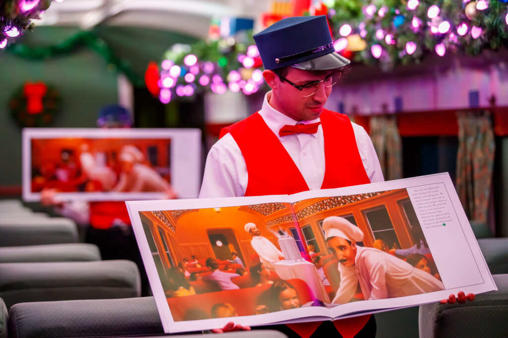 The Polar Express Train Ride produced by Rail Events Productions at the Whippany Railway Museum in Whippany, New Jersey, Friday, October 31, 2025. Photo by Guy Rhodes.
