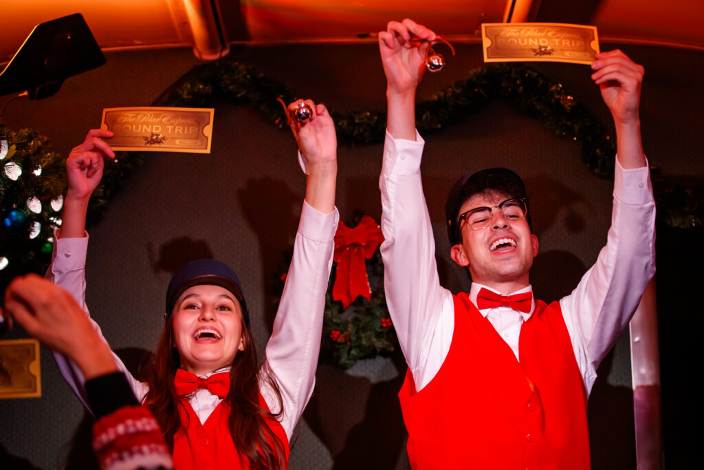 The Polar Express Train Ride produced by Rail Events Productions at the Whippany Railway Museum in Whippany, New Jersey, Friday, October 31, 2025. Photo by Guy Rhodes.