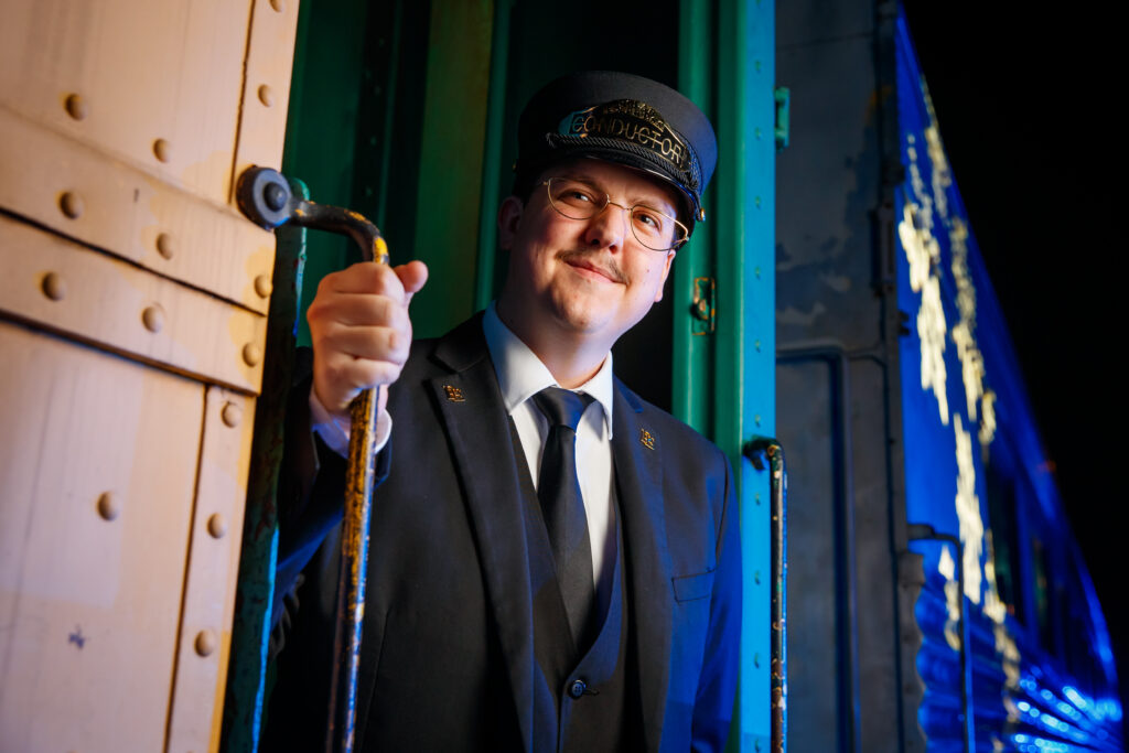 The Polar Express Train Ride produced by Rail Events Productions at the Oklahoma Railway Museum in Oklahoma City, Okla., Tuesday, November 11, 2025. Photo by Guy Rhodes.